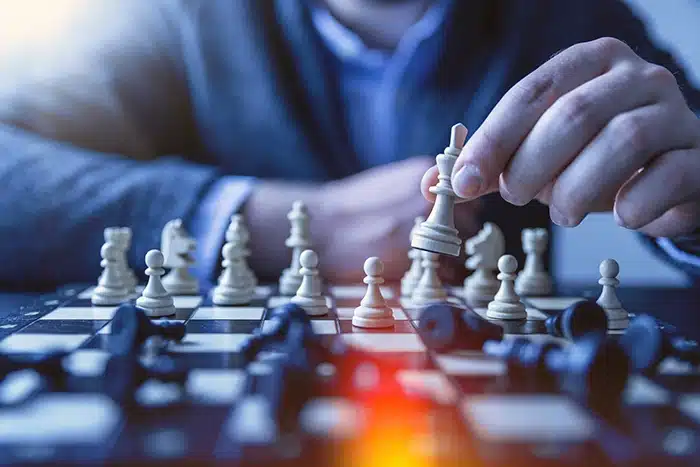אסטרטגיית פרסום כמשל לשחמט
